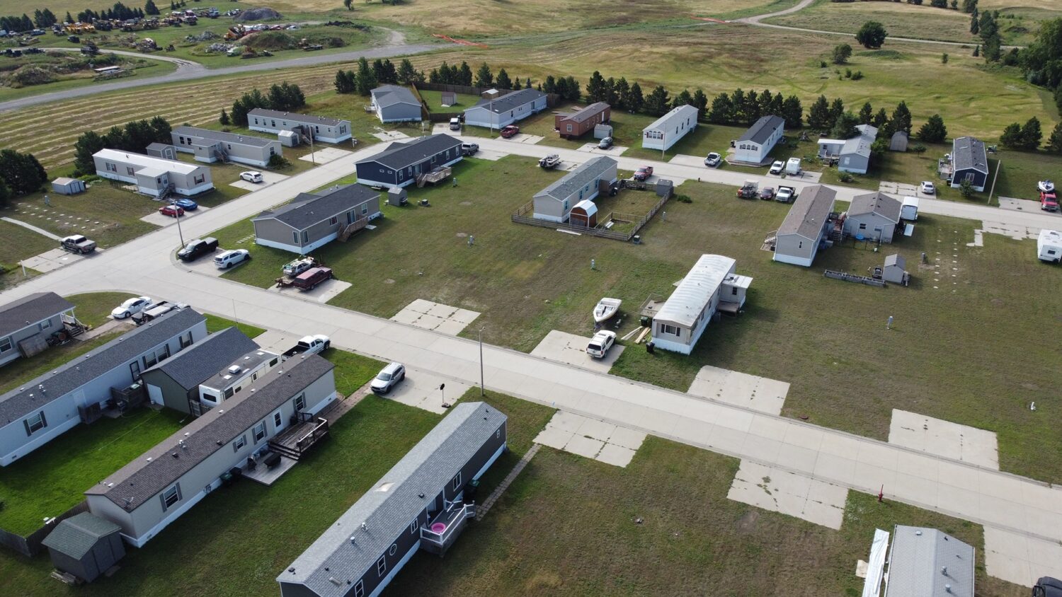 Apple Creek Mobile Home Community houses