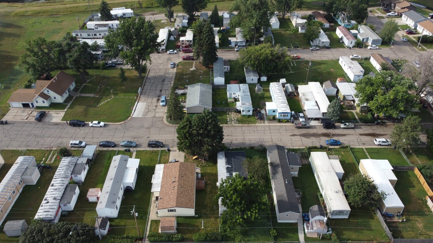 Parktown Mobile Home Community houses