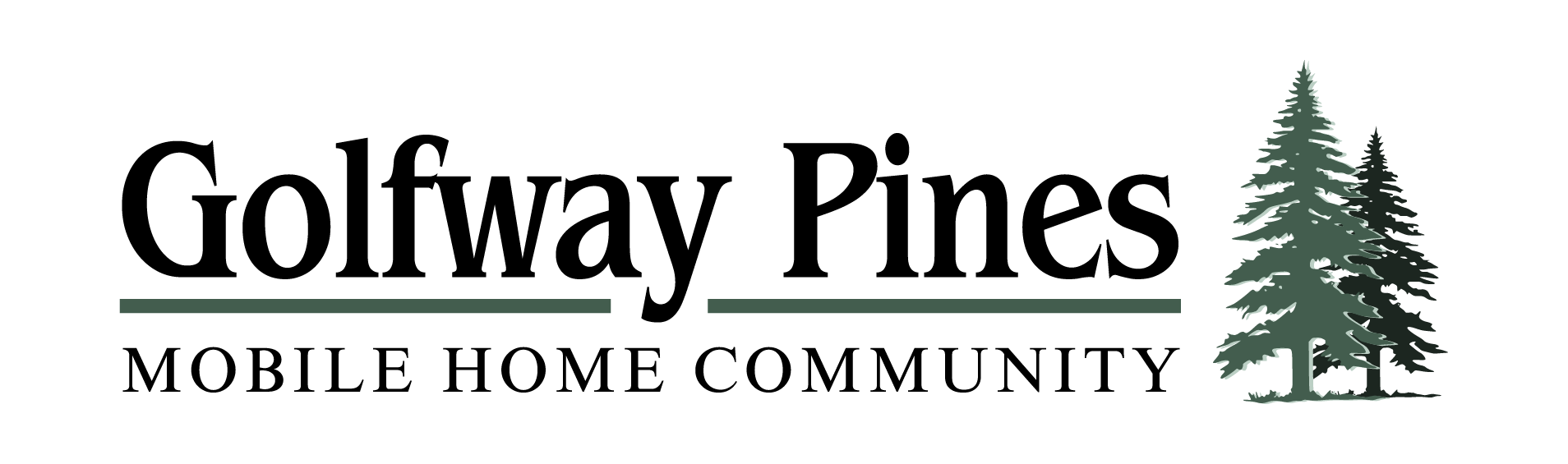 Golfway Pines Mobile Home Community logo