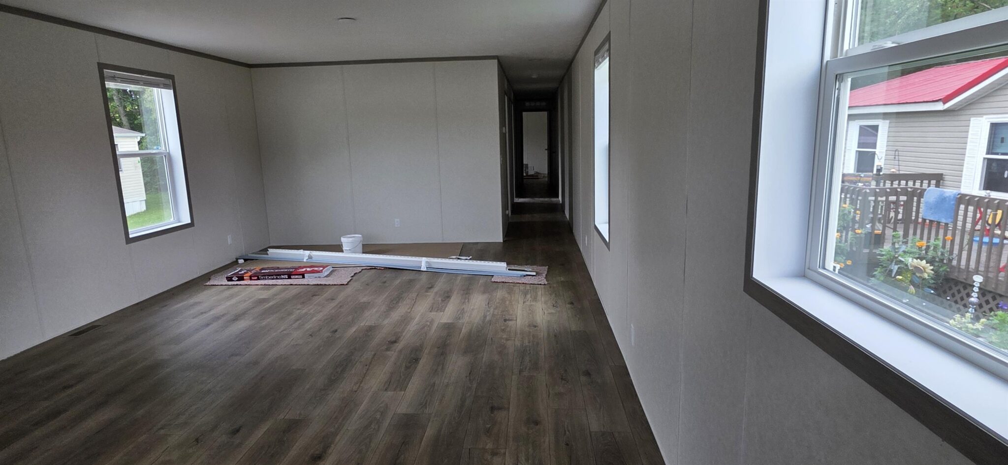 Fairfield Manor Mobile Home Community interior of home for sale