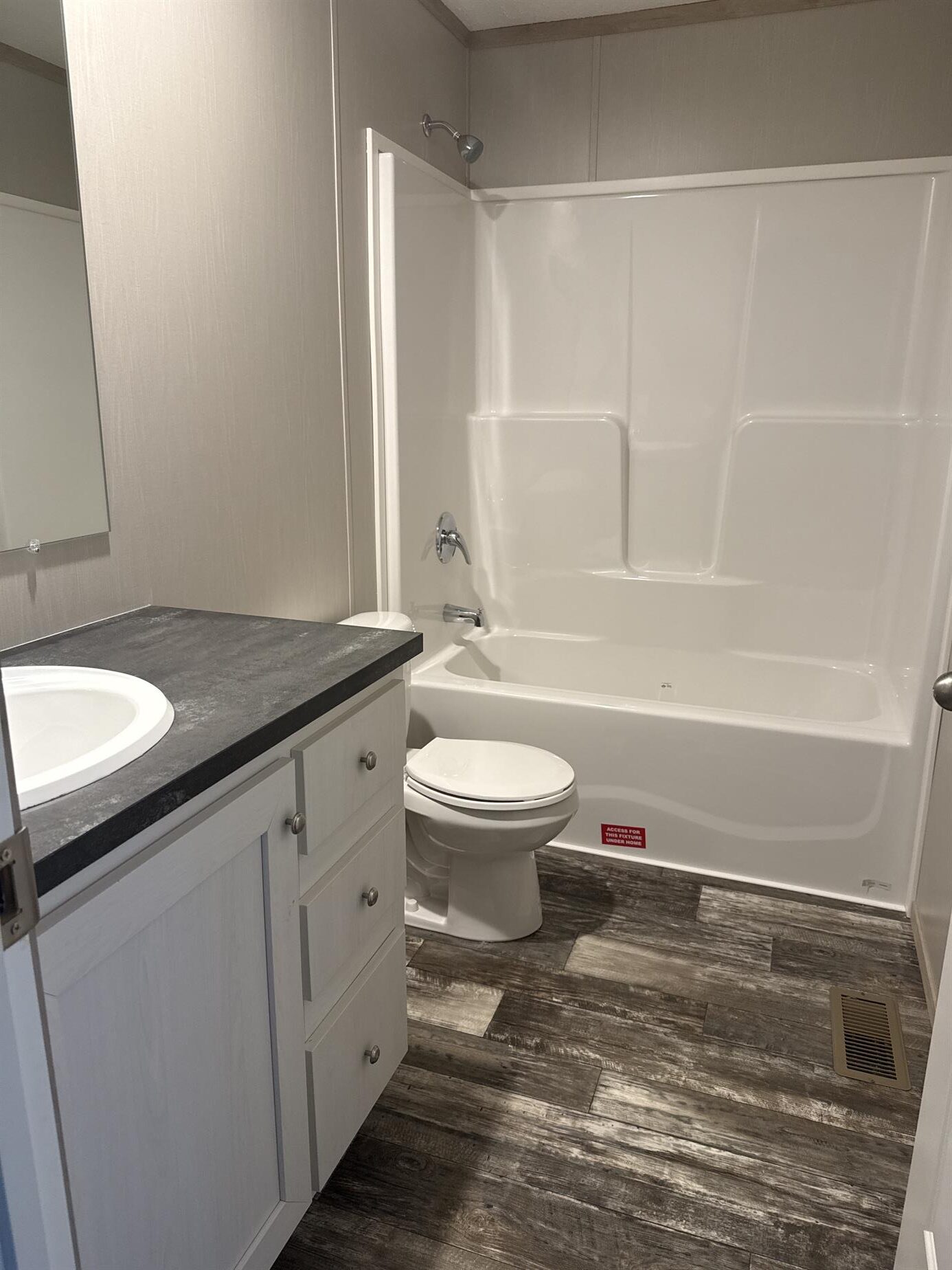 Orchard Grove Mobile Home Community interior of home for sale