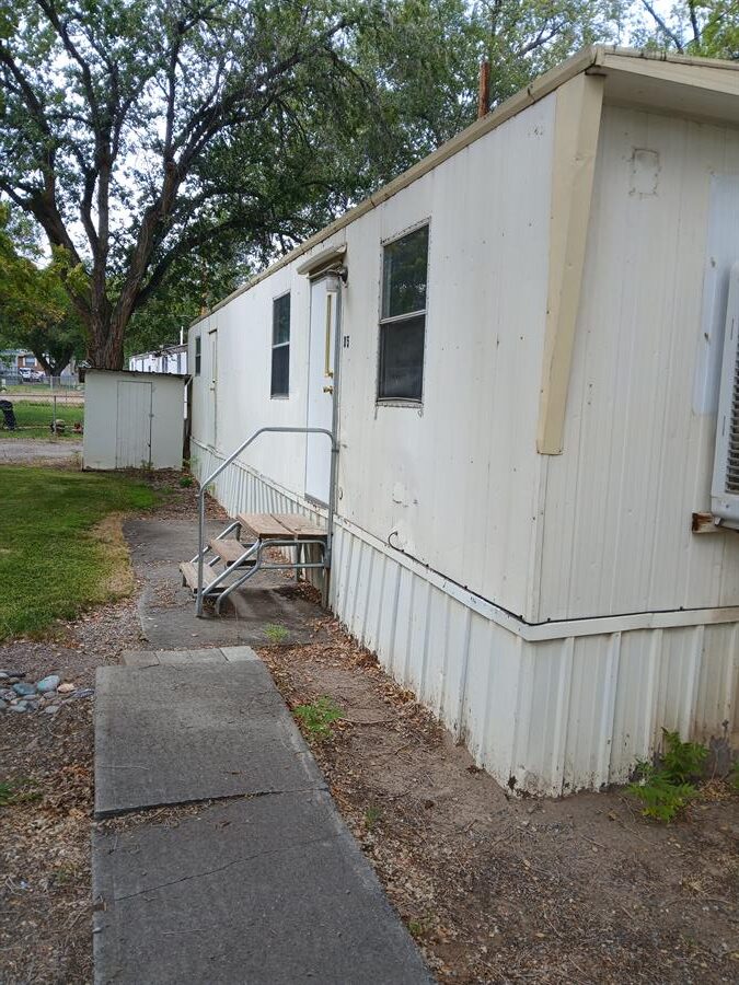 Western Hills Mobile Home Community exterior of home for sale